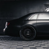 22" MV Forged MVF40 Black 22X9 22X10.5 Concave Wheels Rims Fits Tesla Model S