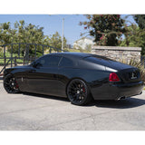 20" Forgiato Flow 001 Black Forged Concave Wheels Rims Fit Jaguar XJRS XJS