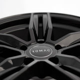 19" Romac Venom Gloss Black 19x8.5 Wheels Rims Fits Ford Mustang Mach-E