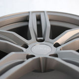 19" Romac Venom Silver 19x8.5 Wheels Rims Fits Audi Q3