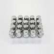 Lug Bolts M12x1.50 35mm – R12 Ball Seat, 17mm Hex (20 Pack) – Chrome