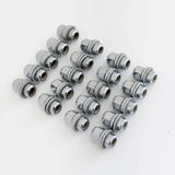 OEM Style Acorn Lug Nuts M12x1.25 – 60° Conical Seat, 21mm Hex (20 Pack) – Chrome view 6