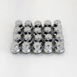 OEM Style Acorn Lug Nuts M12x1.25 – 60° Conical Seat, 21mm Hex (20 Pack) – Chrome