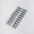 Bimecc Lug Bolts M14x1.50 27mm – 60° Conical Seat, 17mm Hex, Zinc (20 Pack) – Zinc