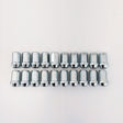 Bimecc Bulge Acorn Lug Nuts M14x1.50 – 60° Conical Seat, 3/4" Hex, Zinc (20 Pack) – Zinc