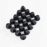 OEM Style Acorn Lug Nuts M12x1.50 – 60° Conical Seat, 21mm Hex (20 Pack) – Black view 4
