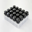Lug Bolts M14x1.50 40mm – 60° Conical Seat, 17mm Hex (20 Pack) – Black