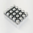 Lug Bolts M14x1.50 55mm – 60° Conical Seat, 17mm Hex (20 Pack) – Chrome