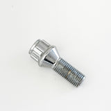 Lug Bolt Locks M14x1.25 24mm – 60° Conical Seat (Set of 4 + Key) – Chrome view 5
