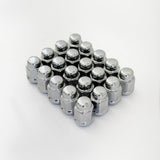 Bulge Acorn Lug Nuts M14x2.00 – 60° Conical Seat, 3/4" Hex (20 Pack) – Chrome view 3