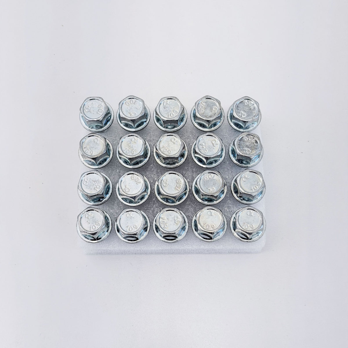 Bimecc Lug Bolts M14x1.50 27mm – 60° Conical Seat, 17mm Hex, Zinc (20 Pack) – Zinc view 4