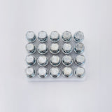 Bimecc Lug Bolts M14x1.50 27mm – 60° Conical Seat, 17mm Hex, Zinc (20 Pack) – Zinc view 4