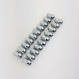 Bimecc Bulge Acorn Lug Nuts M12x1.50 – 60° Conical Seat, 3/4" Hex, Zinc (20 Pack) – Zinc