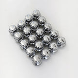 OEM Style Acorn Lug Nuts M12x1.25 – 60° Conical Seat, 21mm Hex (20 Pack) – Chrome view 4