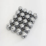 OEM Style Acorn Lug Nuts M12x1.50 – 60° Conical Seat, 21mm Hex (20 Pack) – Chrome view 3