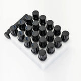 Spline Drive Lug Bolts M12x1.50 40mm – 60° Conical Seat (20 Pack + Key) – Black view 4