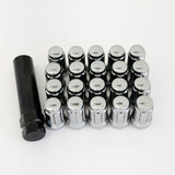 Tuner Spline Lug Nuts M14x1.50 – 60° Conical Acorn (20 Pack + Key) – Chrome view 3