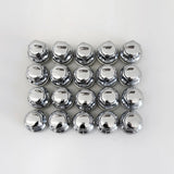 OEM Style Acorn Lug Nuts M12x1.25 – 60° Conical Seat, 21mm Hex (20 Pack) – Chrome view 2