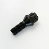 Lug Bolt Locks M14x1.50 28mm – 60° Conical Seat (Set of 4 + Key) – Black view 5