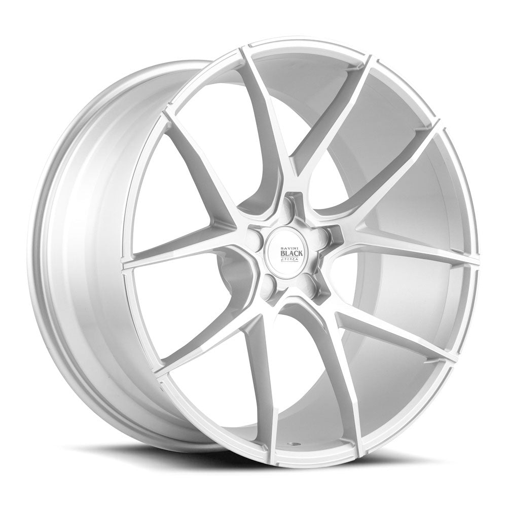 20" SAVINI BM14 SILVER CONCAVE WHEELS RIMS FITS BMW E46 M3