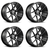 19" SAVINI BM14 19X9.5 TINTED CONCAVE WHEELS RIMS FITS AUDI B8 A5 S5