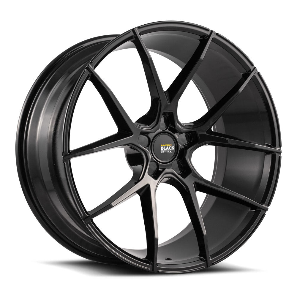 21" SAVINI BM14 GLOSS BLACK CONCAVE WHEELS RIMS FITS PORSCHE CAYENNE S TURBO GTS