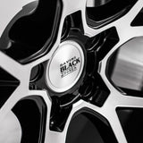 20" SAVINI BM14 MACHINED BLACK CONCAVE WHEELS RIMS FITS INFINITI G37 SEDAN