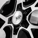 20" SAVINI BM14 MACHINED BLACK CONCAVE WHEELS RIMS FITS BMW 528 530 535 545 550