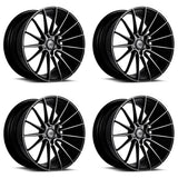 22" SAVINI BM16 TINTED CONCAVE WHEELS RIMS FITS INFINITI M35 M37 M45