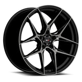 22" Savini SV-F5 Black 22x9 22x10 Concave Wheels Rims Fits BMW G11 740 750