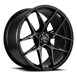 20/21" Savini SV-F5 Black 20x9 21x12 Wheels Rims Fits Chevrolet Corvette C8