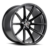 20" SAVINI SV-F4 BLACK CONCAVE WHEELS RIMS FITS BENZ W212 E350 E550 E63