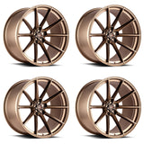 20" SAVINI SV-F4 FORGED BRONZE CONCAVE WHEELS RIMS FITS PONTIAC G8 GT