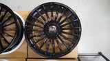 24" Savini SV1 X1 24x10 Black Concave Full Forged Wheels Rims Fits Range Rover