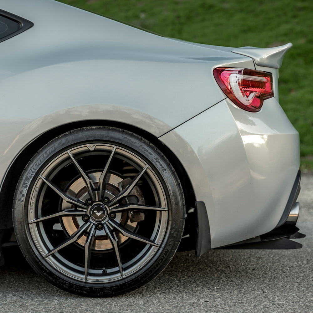 18" Vorsteiner V-FF 108 Forged Concave Graphite Wheels Rims Fits Subaru WRX STI