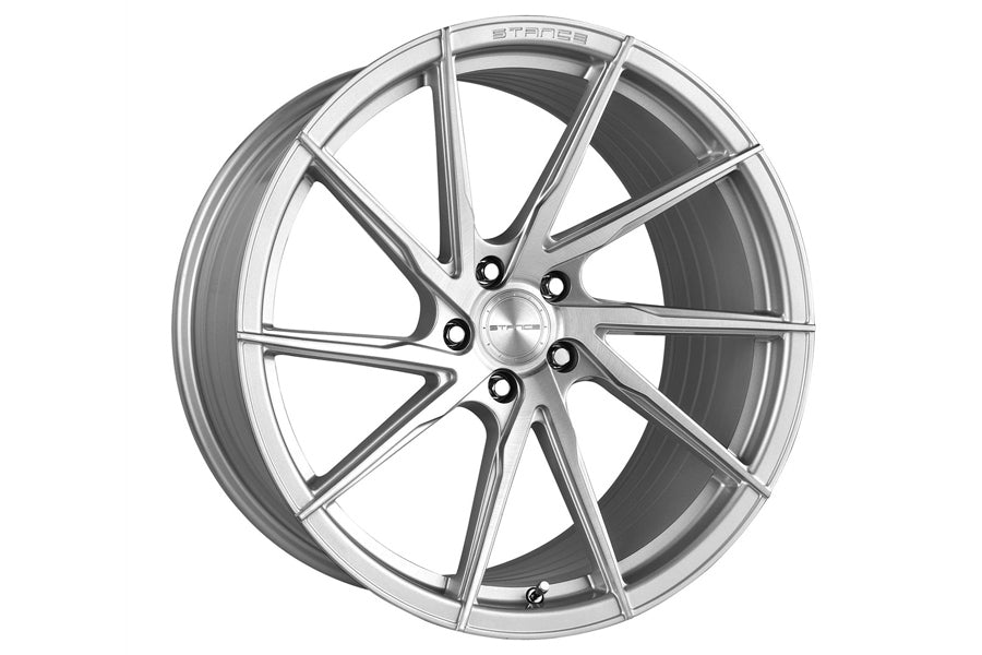 20" STANCE SF01 SILVER FORGED CONCAVE WHEELS RIMS FITS BMW F01 740 750 760