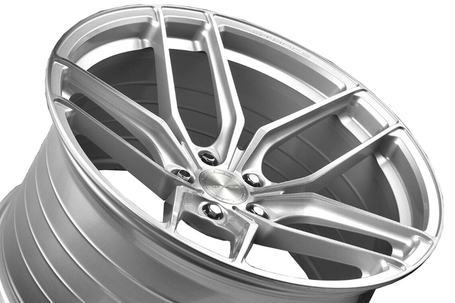 21" STANCE SF03 SILVER CONCAVE WHEELS RIMS FITS BMW G11 G12 740 750 760
