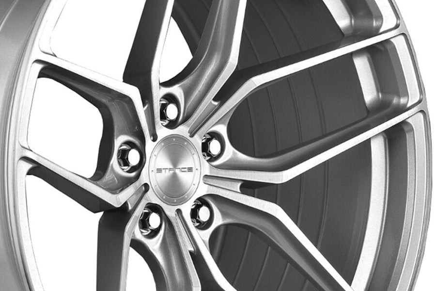 20" STANCE SF03 SILVER FORGED CONCAVE WHEELS RIMS FITS LEXUS LS460 LS600
