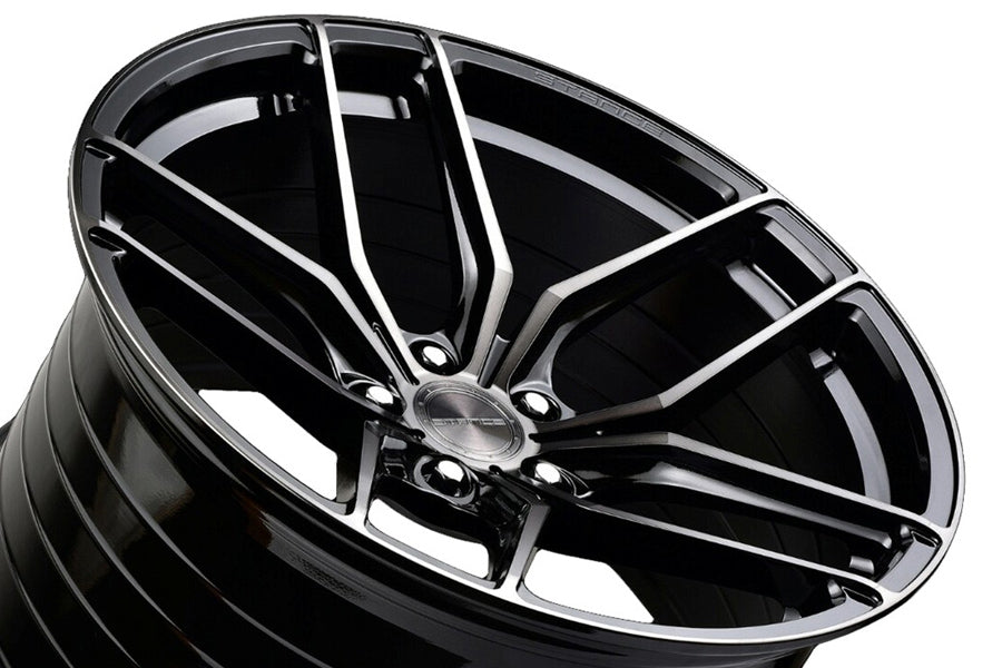 19" STANCE SF03 BLACK CONCAVE WHEELS RIMS FITS MERCEDES BENZ C63 AMG