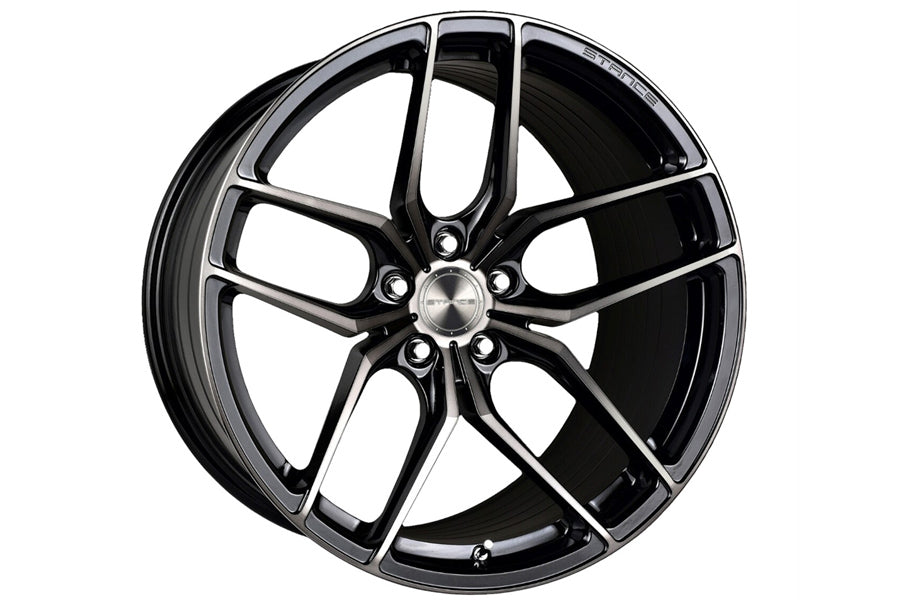 19" STANCE SF03 BLACK CONCAVE WHEELS RIMS FITS MERCEDES BENZ C63 AMG