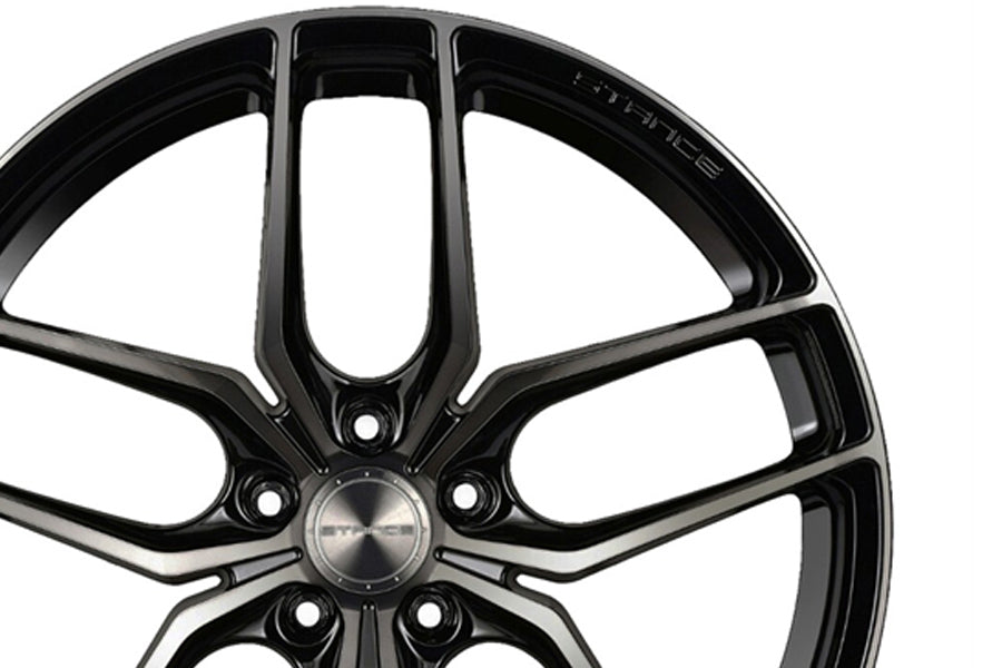18" STANCE SF03 BLACK CONCAVE WHEELS RIMS FITS BMW E92 328i 335i COUPE