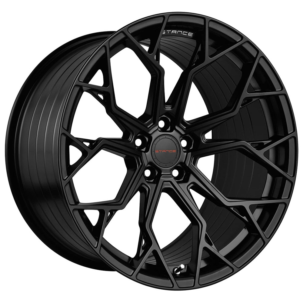 19" Stance SF10 Black Forged Concave Wheels Rims Fits 2013-2022 Honda Accord