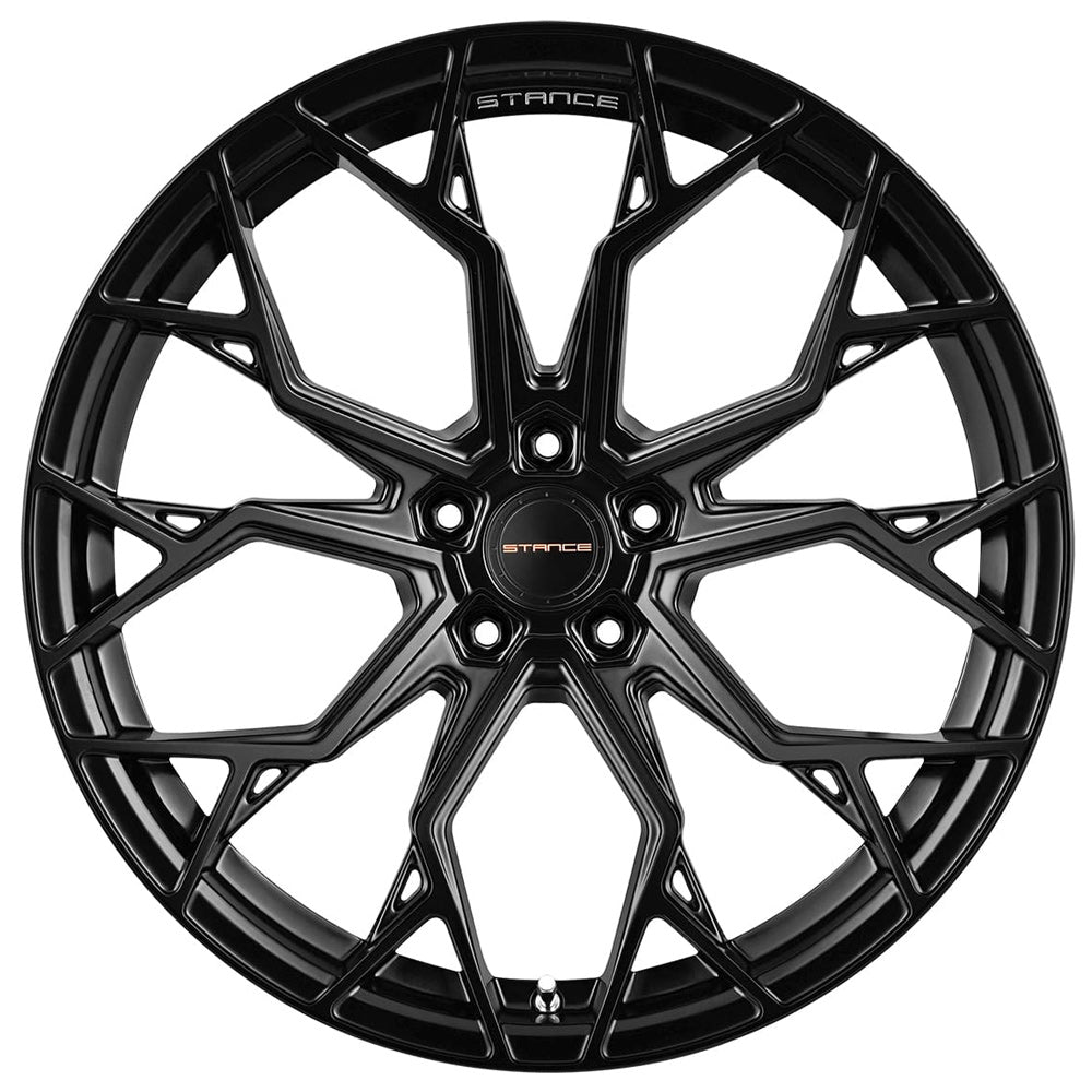 19" Stance SF10 Black Forged Concave Wheels Rims Fits 2013-2022 Honda Accord