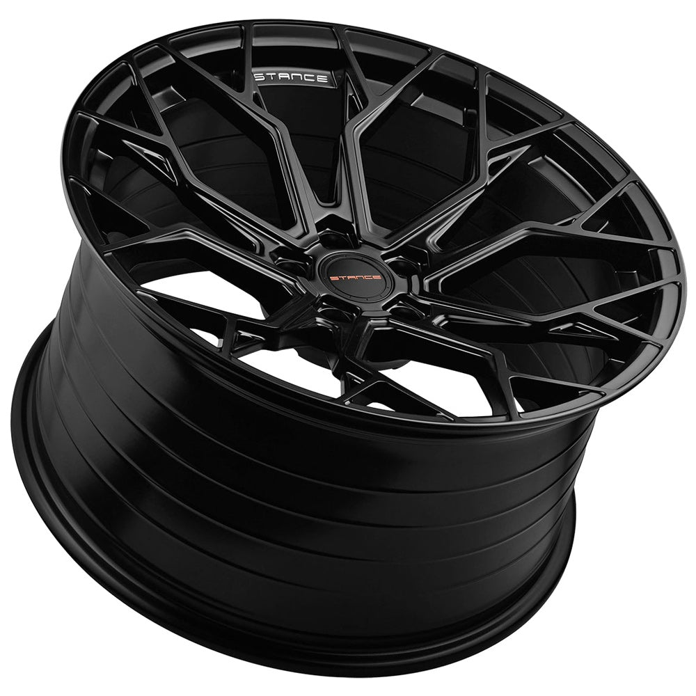 19" Stance SF10 Black Forged Concave Wheels Rims Fits Infiniti M37 M56