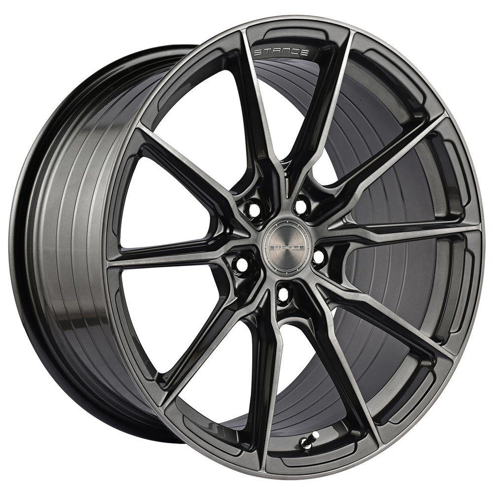 20" Stance SF11 Gunmetal Forged Concave Wheels Rims Fits BMW G30 530 540 550
