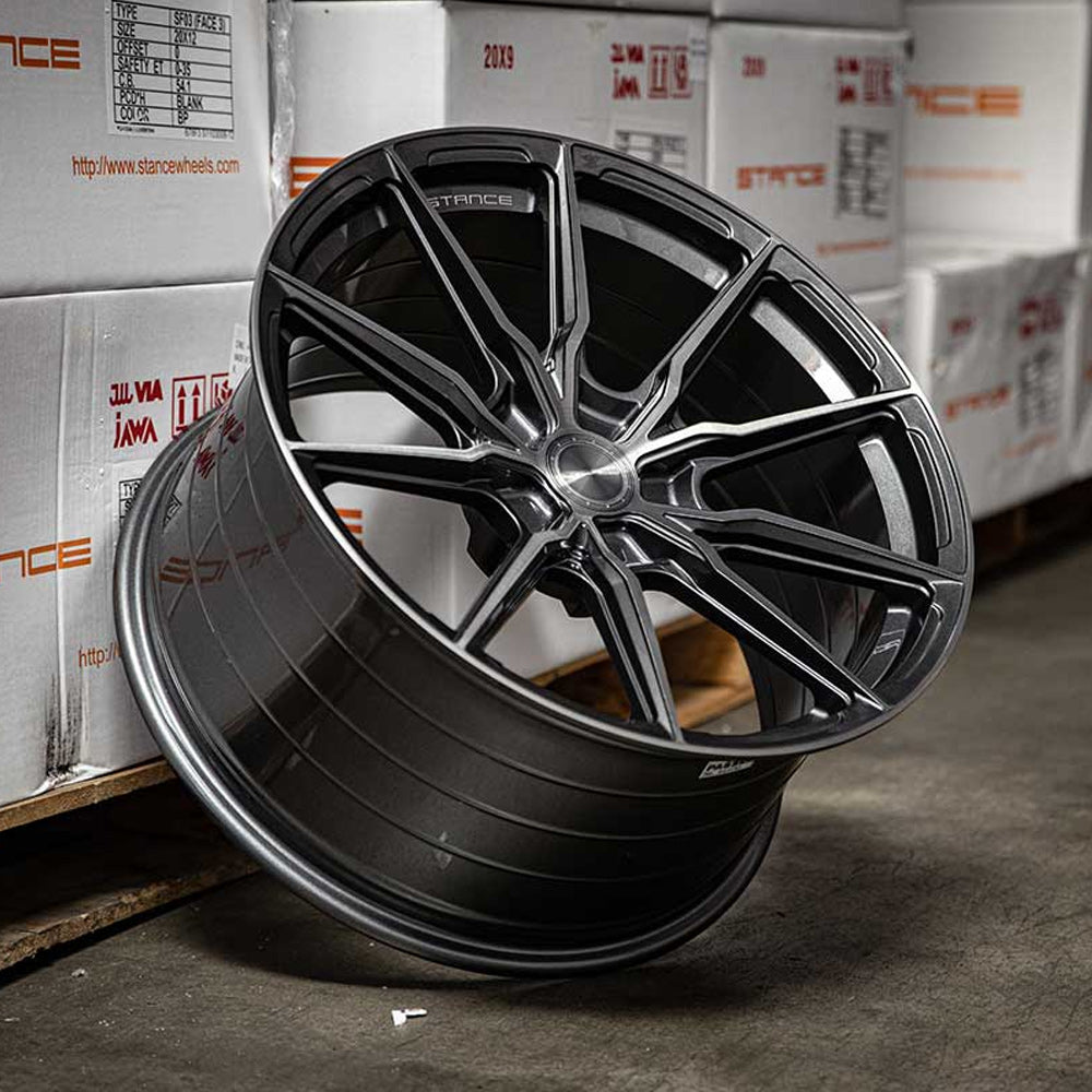 20" Stance SF11 Gunmetal Forged Concave Wheels Rims Fits 2015-2022 Lexus RC