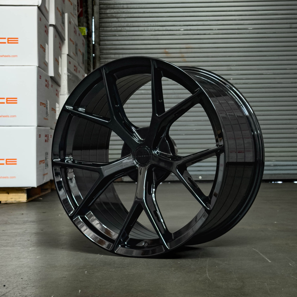19" Stance SF14 Black Concave Wheels Rims Fits Alfa Romeo Stelvio