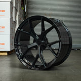 19" Stance SF14 Black Concave Wheels Rims Fits Alfa Romeo Stelvio