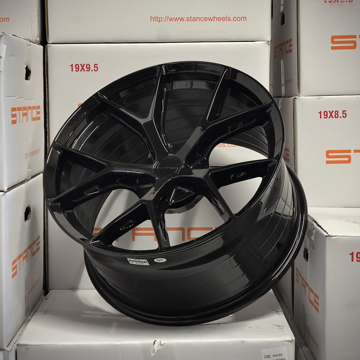 19" Stance SF14 Black Concave Wheels Rims Fits Infiniti G35 Sedan