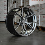 19" Stance SF14 Hyper Black Wheels Rims Fits Mercedes W212 E Class